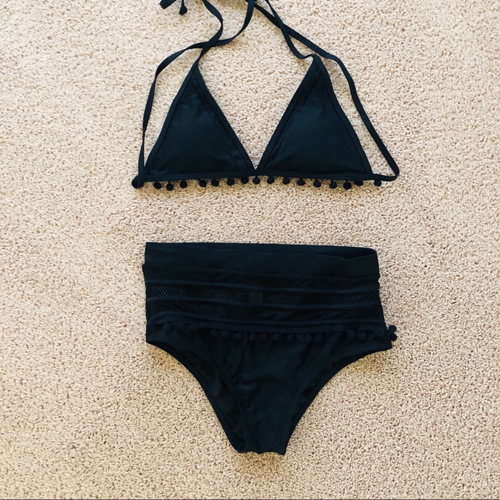 BRAND NEW!! Black 2 piece Bathing suit!